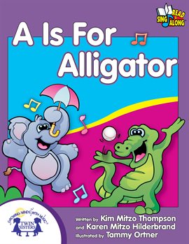 Cover image for A Is For Alligator