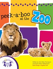 Peek-a-boo at the zoo sound book cover image