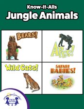Cover image for Jungle Animals
