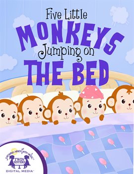Cover image for Five Little Monkeys Jumping On The Bed