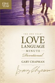 The one year love language minute devotional cover image