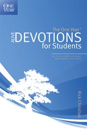 The one year alive devotions for students cover image