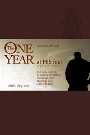 The One Year at His feet devotional cover image