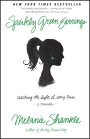 Sparkly green earrings catching the light at every turn cover image