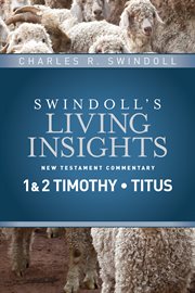 Insights on 1 & 2 timothy, titus cover image