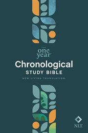 Nlt one year chronological study bible cover image