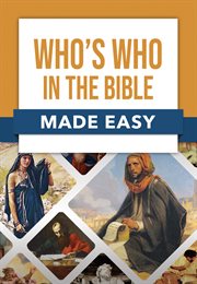 WHO'S WHO IN THE BIBLE cover image