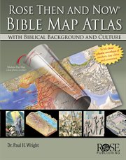 Bible map atlas with biblical background and culture cover image