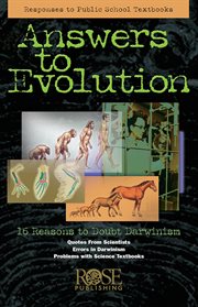 Answers to evolution cover image