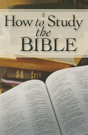 How to study the bible cover image