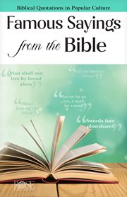 Famous Sayings From the Bible cover image