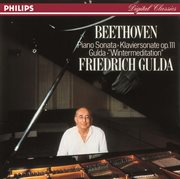 Beethoven: piano sonata op.111 / gulda: wintermeditation cover image