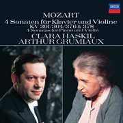 Mozart: 4 violin sonatas for piano and violin, nos.18, 21, 24 & 26 cover image