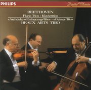 Beethoven: piano trio in b flat; piano trio in d cover image