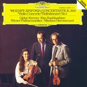 Mozart: sinfonia concertante k.364; violin concerto no.1 cover image