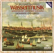 Telemann: water music; 3 concertos cover image