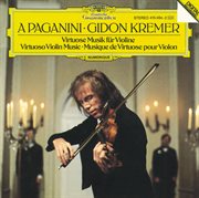 A paganini - virtuoso violin music cover image