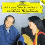 Beethoven: violin sonatas nos.4 & 5 "spring" cover image