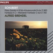 Schubert: piano sonata in b flat; fantasy in c cover image