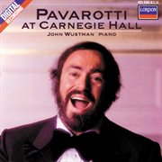 Pavarotti at carnegie hall cover image