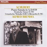 Schubert: piano sonata in a, d.959/no.20; hungarian melody; 16 german dances etc cover image