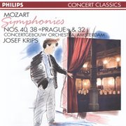 Mozart: symphonies nos.32, 38 & 40 cover image