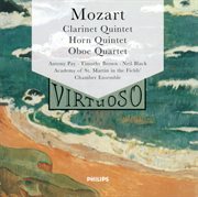 Mozart: clarinet quintet; horn quintet; oboe quartet cover image
