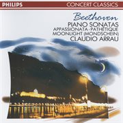 Beethoven: piano sonatas nos.8, 14 "moonlight" & 23 "appassionata" cover image