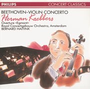 Beethoven: violin concerto/egmont overture cover image