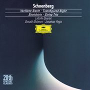 Schoenberg: transfigured night, op.4, string trio, op.45 cover image
