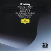 Stravinsky: symphony in c; symphony of psalms; concerto in d cover image