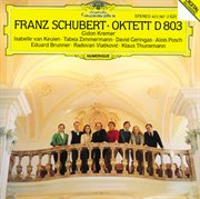 Schubert: octet d 803 cover image