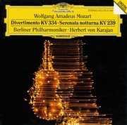 Mozart: divertimento k.334; serenata notturna k.239 cover image