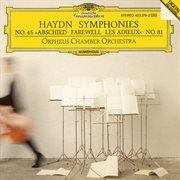 Haydn, j.: symphonies nos.hob.i:81 & hob.i:45 "farewell" cover image