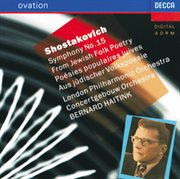 Shostakovich: symphony no.15 "from jewish folk poetry" cover image
