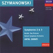 Szymanowski: symphonies nos. 1 & 2 / bartok: two pictures cover image