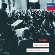 Britten: saint nicolas; rejoice in the lamb cover image
