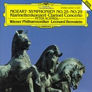 Mozart: symphonies nos.25 & 29 / clarinet concerto cover image