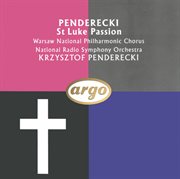 Penderecki: st. luke passion cover image