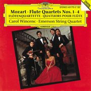Mozart: flute quartets no.1-4 cover image