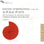 Haydn: symphonies vol.5 cover image