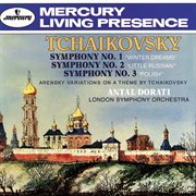 Tchaikovsky: symphonies nos.1-3/arensky: variations on a theme by tchaikovsky (2 cds) cover image