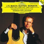 J.s. bach: transcriptions for guitar solo cover image