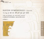 Haydn: symphonies vol.1 cover image