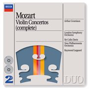 Mozart: violin concertos nos. 1/5 etc cover image