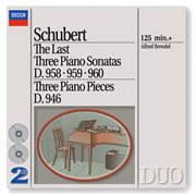 Schubert: the last three piano sonatas cover image