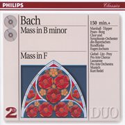 Bach, j.s.: mass in b minor/missa brevis in f cover image