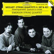 Mozart: string quartets k.387 & 421 cover image