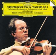 Shostakovich: violin concerto  no.2 / schumann/shostakovich: violin concerto in a minor cover image
