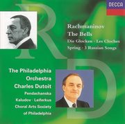 Rachmaninov: the bells/spring/3 russian songs cover image